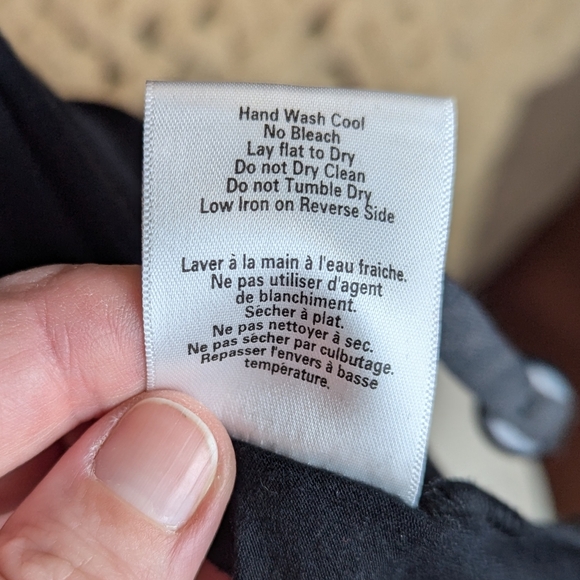 Aritzia Community Black Bamboo Wrap Cardigan - Picture 6 of 6